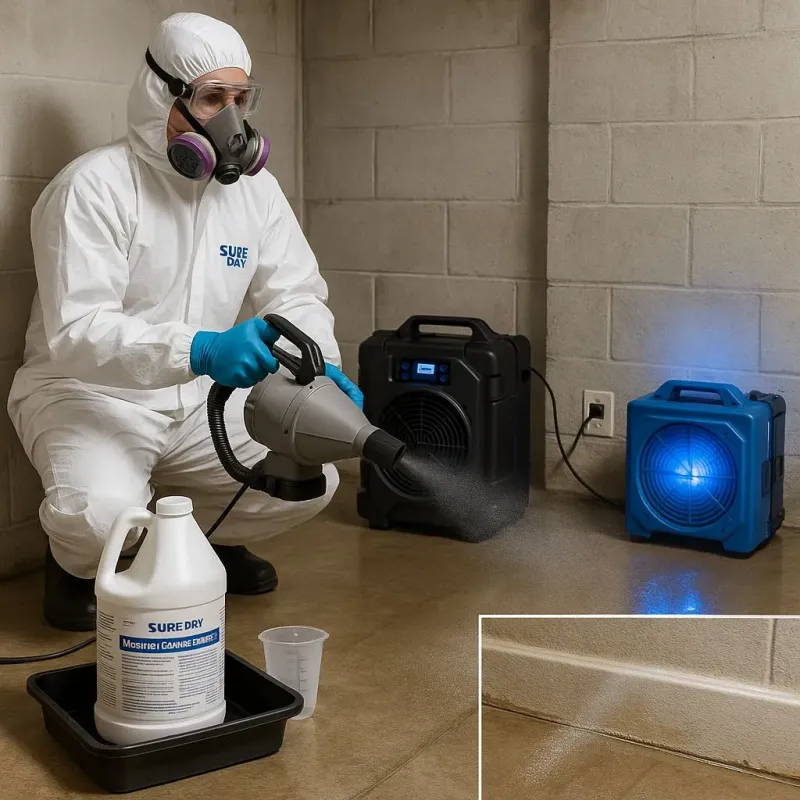 Sanitization and Odor Removal process in Willow Creek, CA