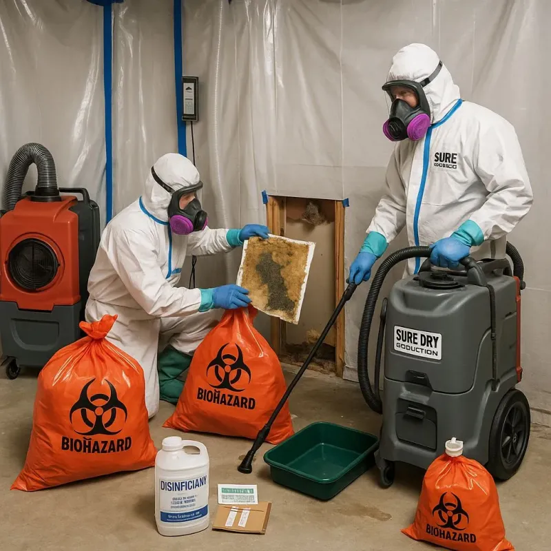 Contaminated Water Handling Protocols process in Willow Creek, CA