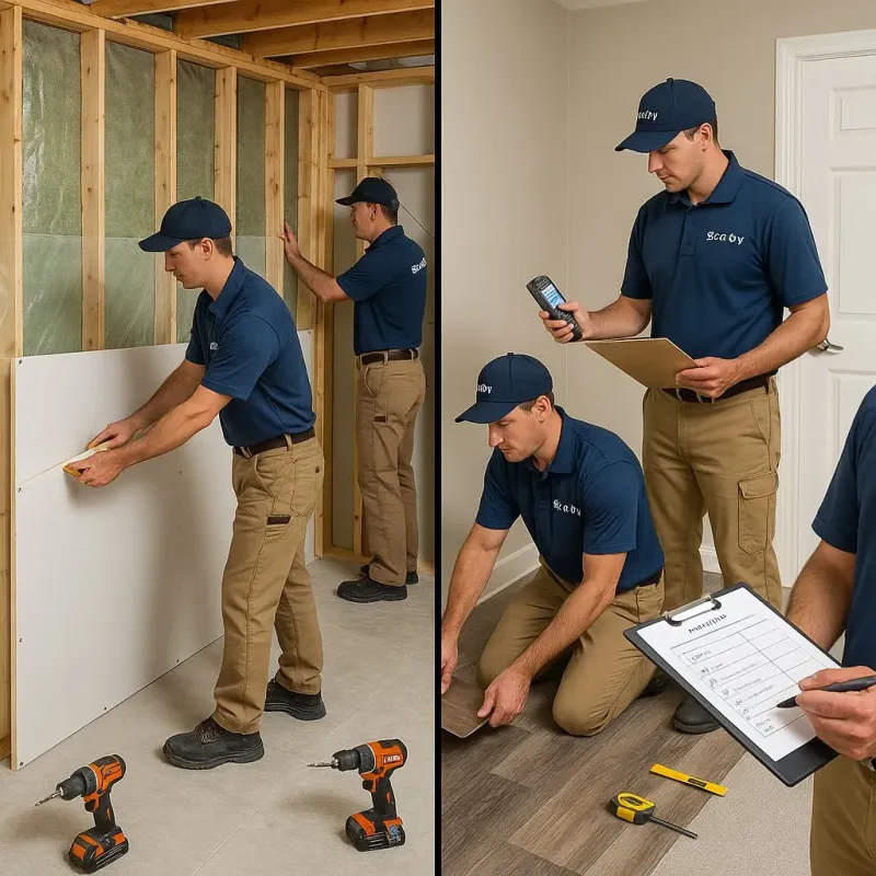 Repairs and Reconstruction process in Willow Creek, CA